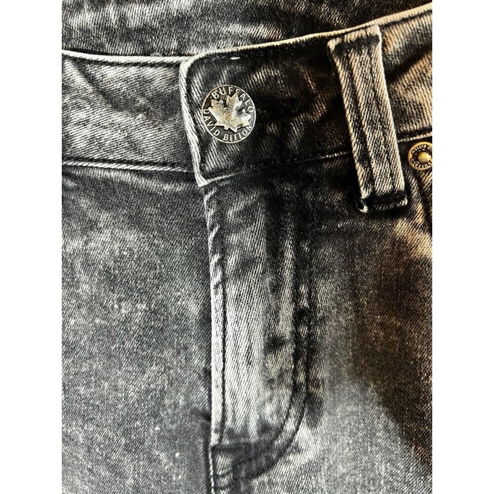 Buffalo Jeans Washed Black David Bitton Black Story Slim/ash 30/30. New No Tags - Picture 3 of 15